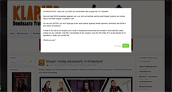 Desktop Screenshot of klapjes.nl